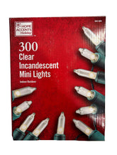 Home Accents Holiday 300 Clear Incandescent Mini Lights Indoor / Outdoor 68 ft 6" Lighted Length